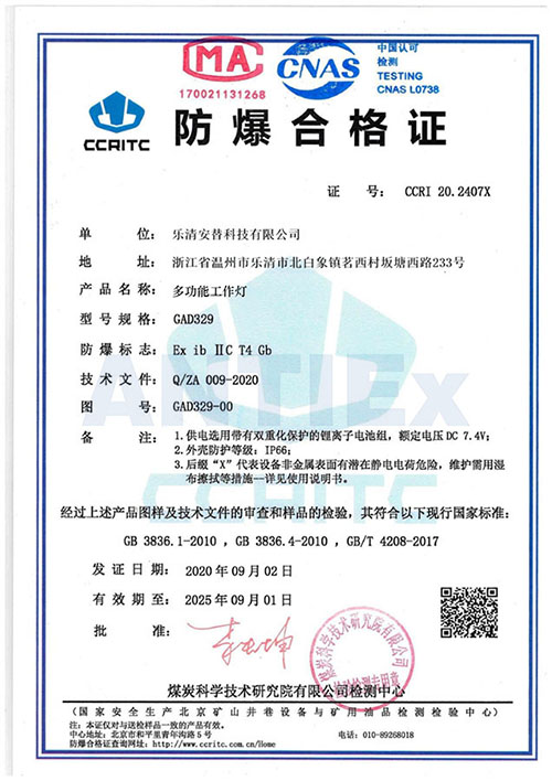 Certificates