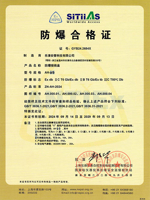 Certificates
