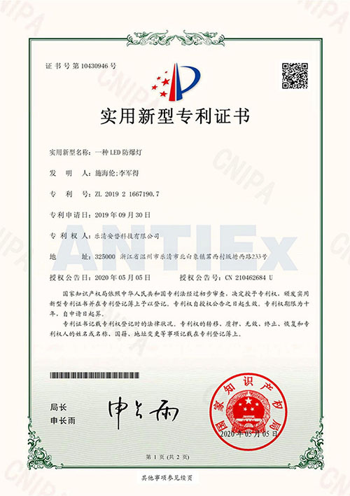 Certificates